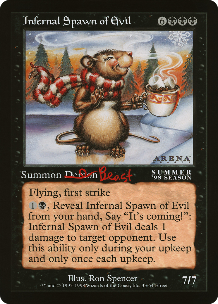Infernal Grasp Art Card [Innistrad Remastered Art Series] | Galactic Gamez