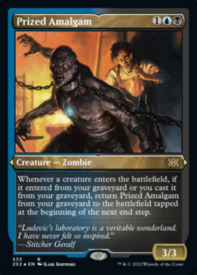 Prized Amalgam (Foil Etched) [Double Masters 2022] | Galactic Gamez