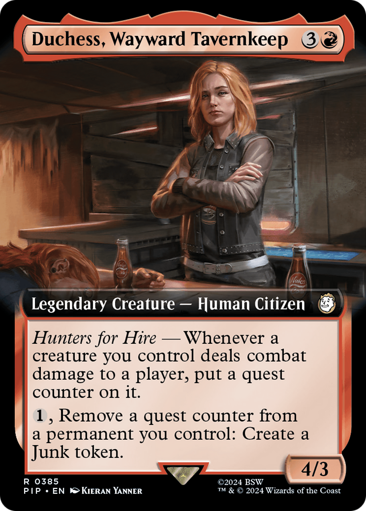 Duchess, Wayward Tavernkeep (Extended Art) [Fallout] | Galactic Gamez