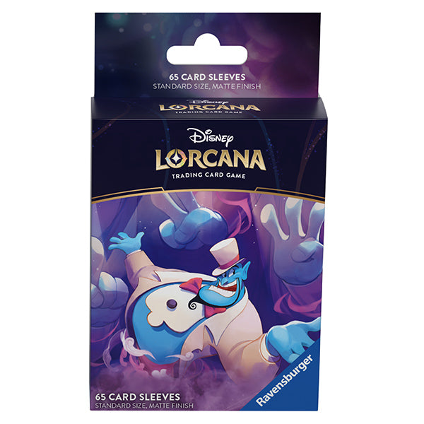 Card Sleeves: Disney Lorcana- Ursula's Return- Genie (65ct) | Galactic Gamez