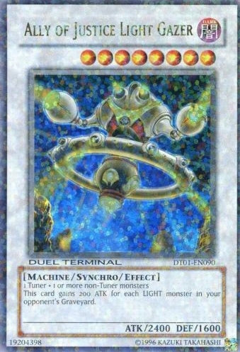 Ally of Justice Light Gazer [DT01-EN090] Ultra Rare | Galactic Gamez