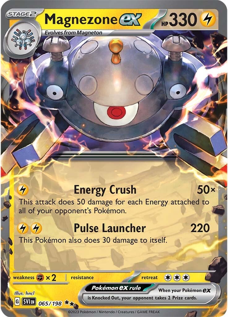 Magnezone ex (065/198) [Scarlet & Violet: Base Set] | Galactic Gamez