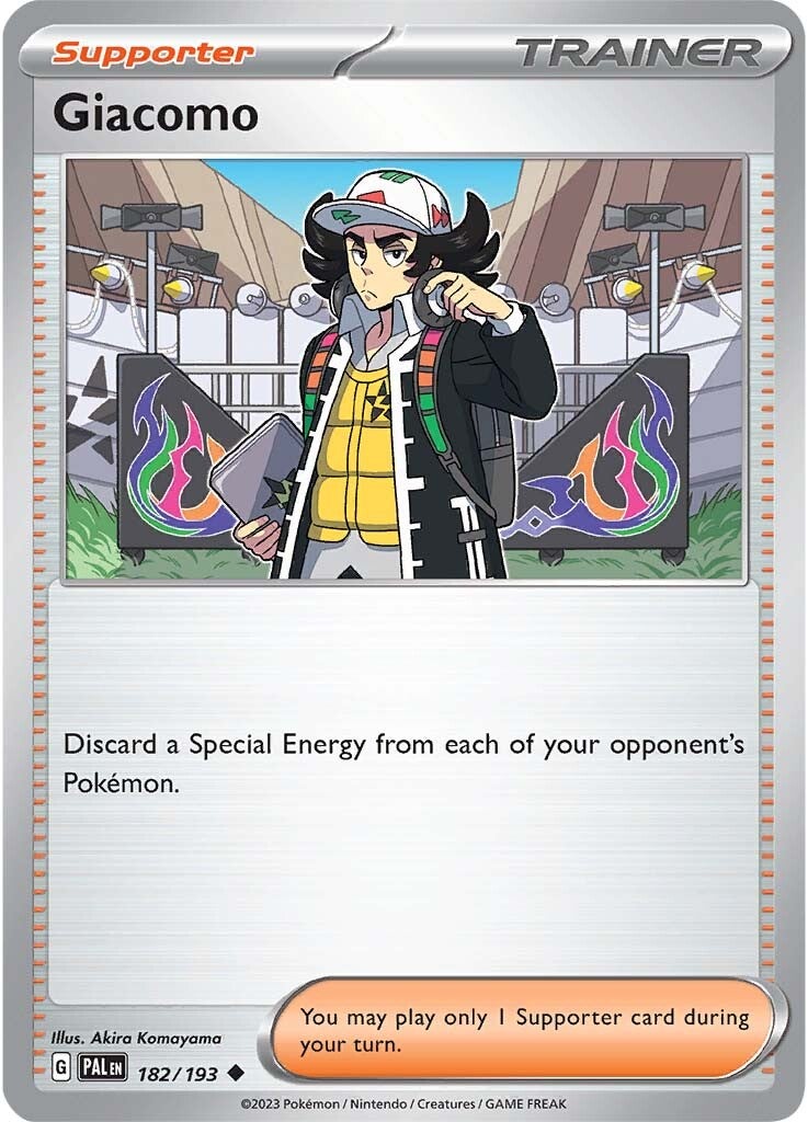 Giacomo (182/193) [Scarlet & Violet: Paldea Evolved] | Galactic Gamez