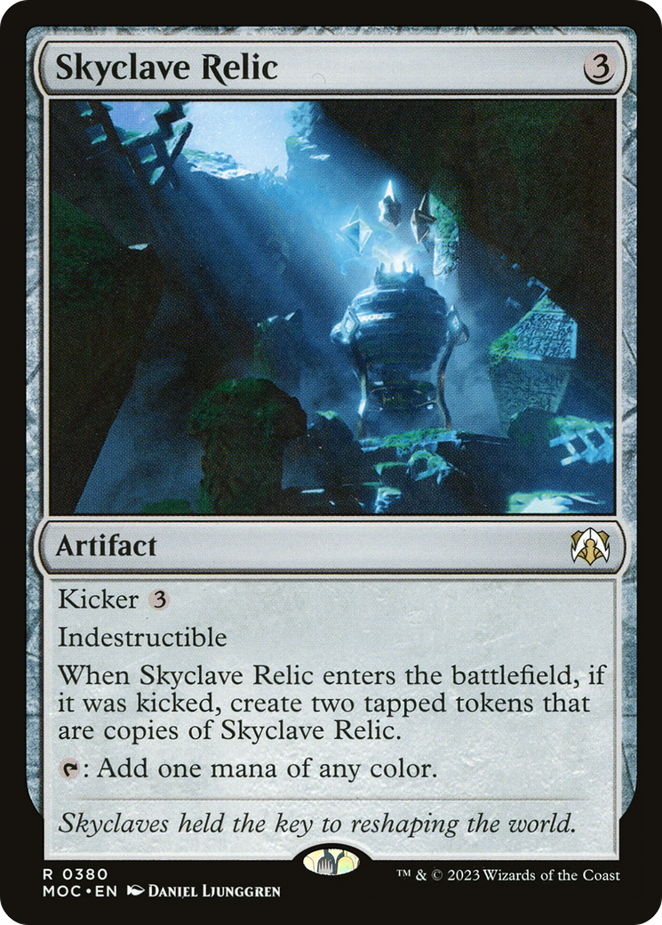Skyclave Relic [March of the Machine Commander] | Galactic Gamez