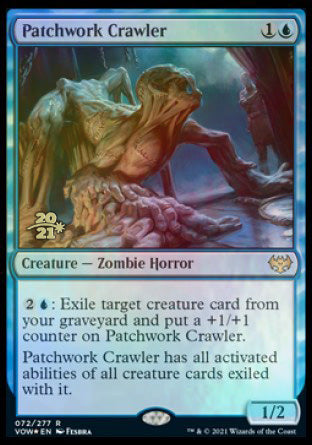 Patchwork Crawler [Innistrad: Crimson Vow Prerelease Promos] | Galactic Gamez