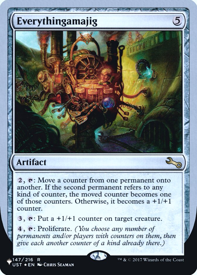 Everythingamajig (Counter) (Unfinity Foil Edition) [The List] | Galactic Gamez