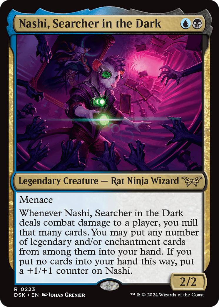 Nashi, Searcher in the Dark [Duskmourn: House of Horror] | Galactic Gamez