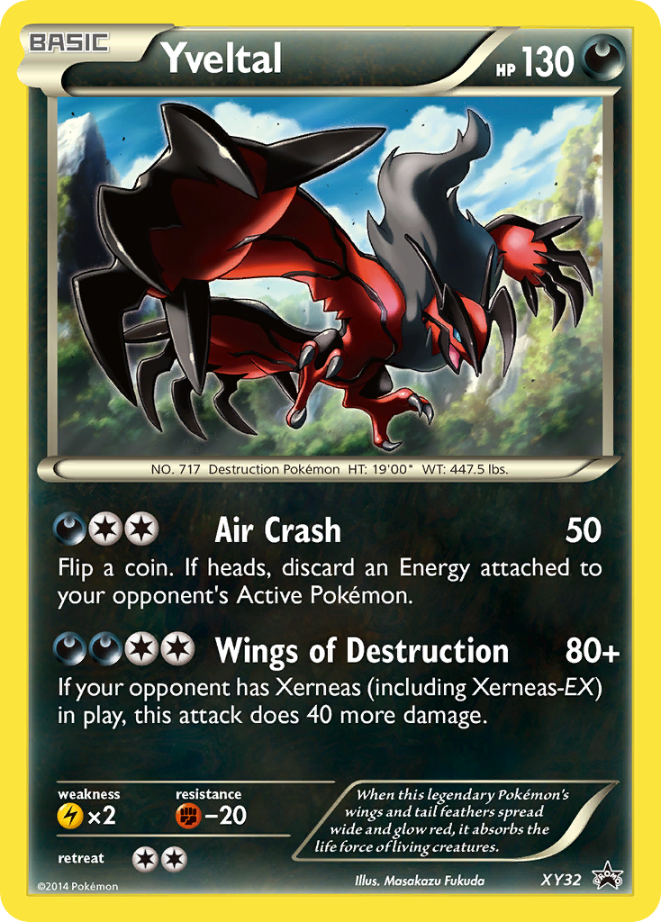 Yveltal (XY32) [XY: Black Star Promos] | Galactic Gamez