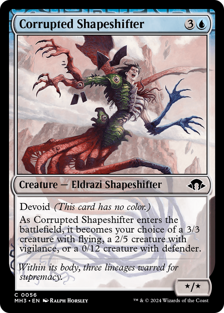 Corrupted Shapeshifter [Modern Horizons 3] | Galactic Gamez