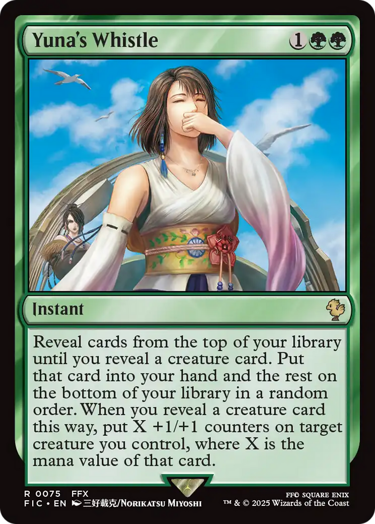 Yuna's Whistle [FINAL FANTASY Commander] | Galactic Gamez