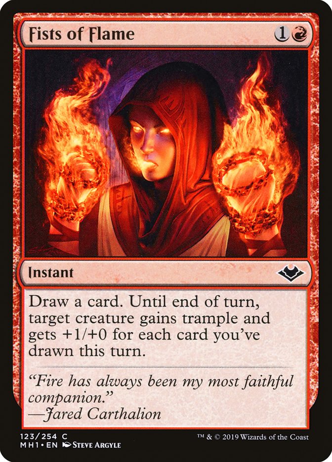 Fists of Flame [Modern Horizons] | Galactic Gamez