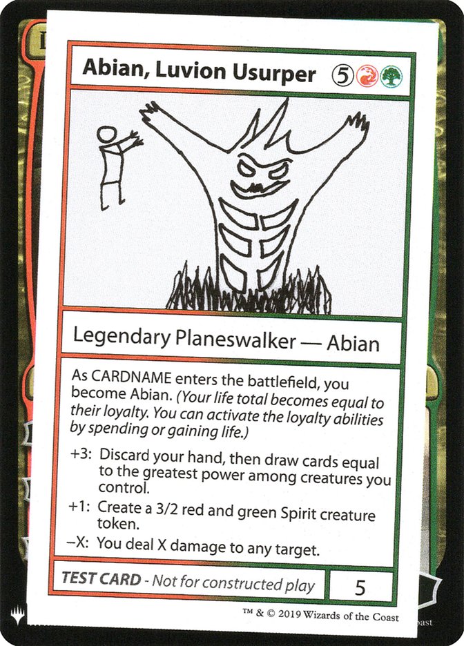 Abian, Luvion Usurper [Mystery Booster Playtest Cards] | Galactic Gamez