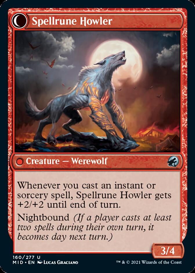 Spellrune Painter // Spellrune Howler [Innistrad: Midnight Hunt] | Galactic Gamez