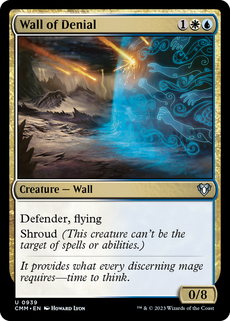 Wall of Denial [Commander Masters] | Galactic Gamez