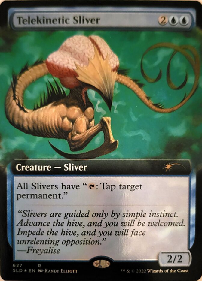 Telekinetic Sliver (Extended Art) [Secret Lair Drop Promos] | Galactic Gamez