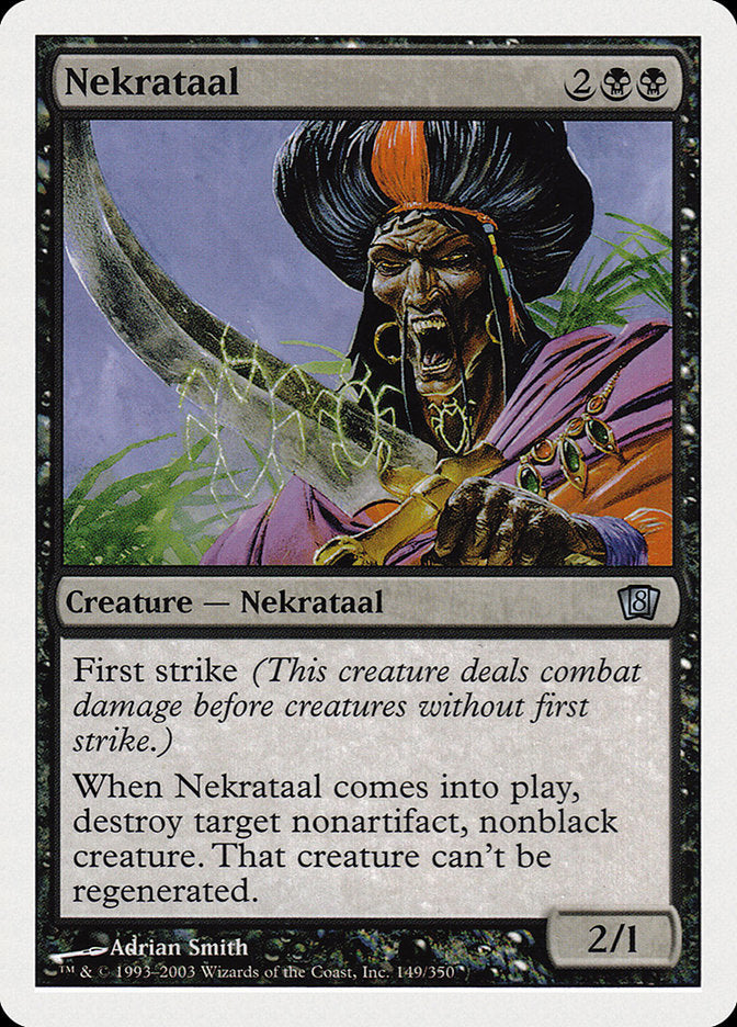 Nekrataal (8th Edition) [Oversize Cards] | Galactic Gamez