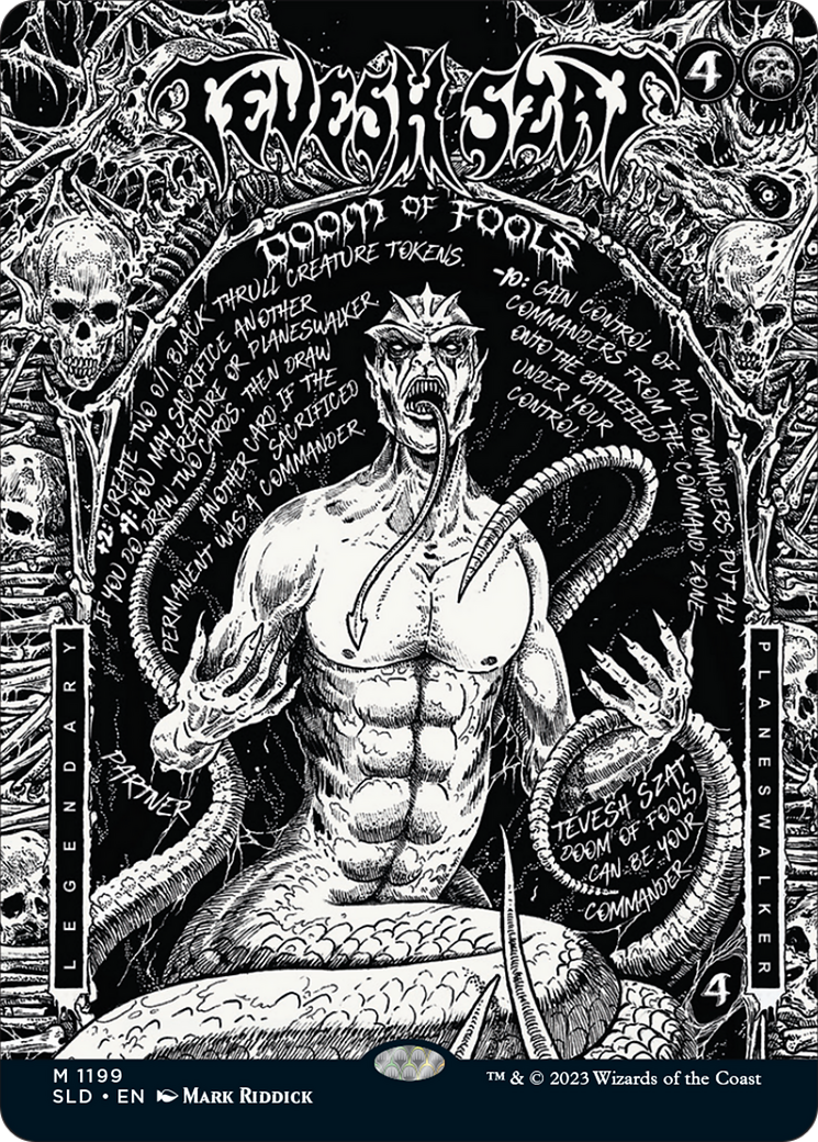 Tevesh Szat, Doom of Fools [Secret Lair Drop Series] | Galactic Gamez