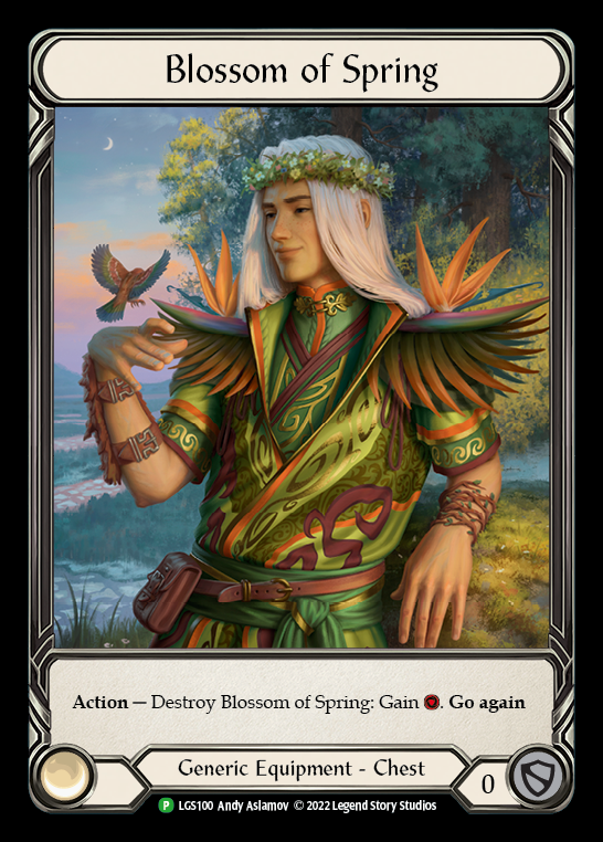 Blossom of Spring [LGS100] (Promo)  Cold Foil | Galactic Gamez