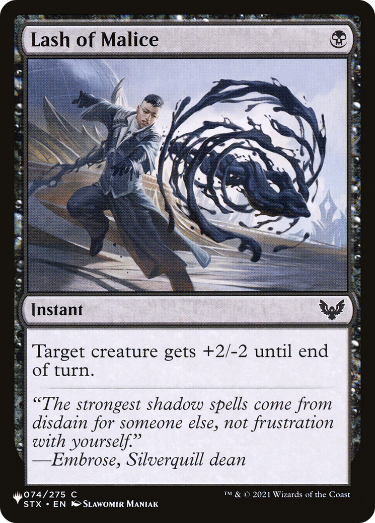 Lash of Malice [The List] | Galactic Gamez