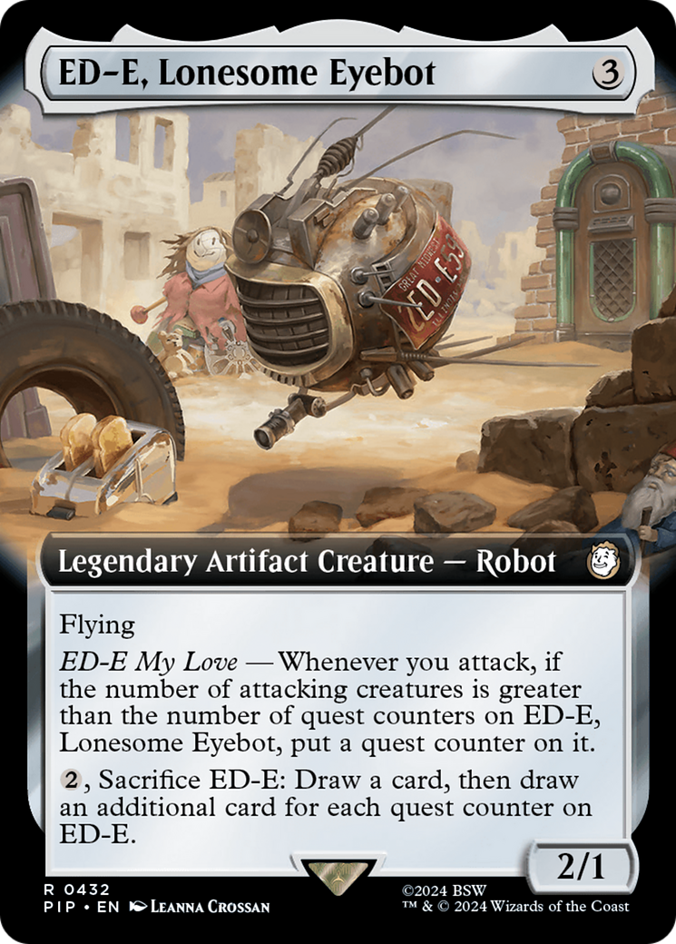 ED-E, Lonesome Eyebot (Extended Art) [Fallout] | Galactic Gamez