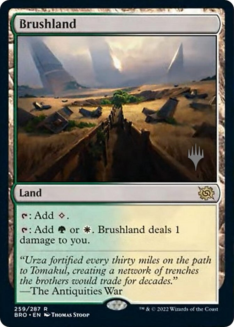 Brushland (Promo Pack) [The Brothers' War Promos] | Galactic Gamez