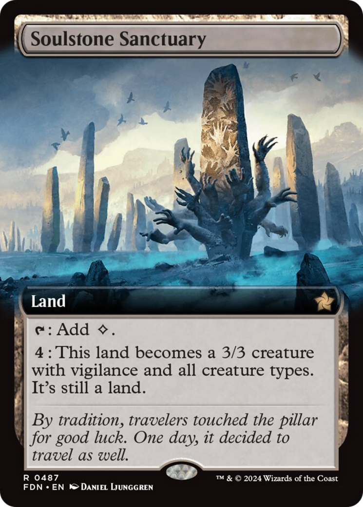 Soulstone Sanctuary (Extended Art) [Foundations] | Galactic Gamez