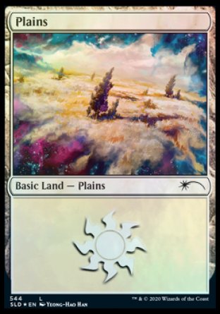 Plains (Enchanted) (544) [Secret Lair Drop Promos] | Galactic Gamez