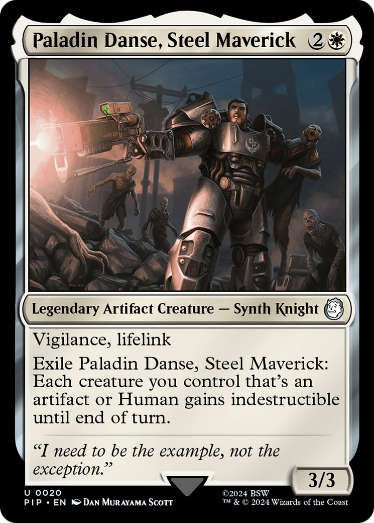 Paladin Danse, Steel Maverick [Fallout] | Galactic Gamez