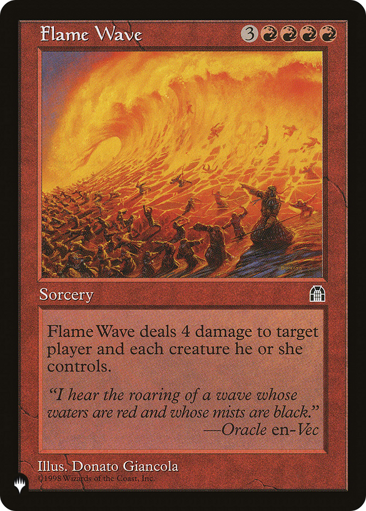 Flame Wave [The List] | Galactic Gamez