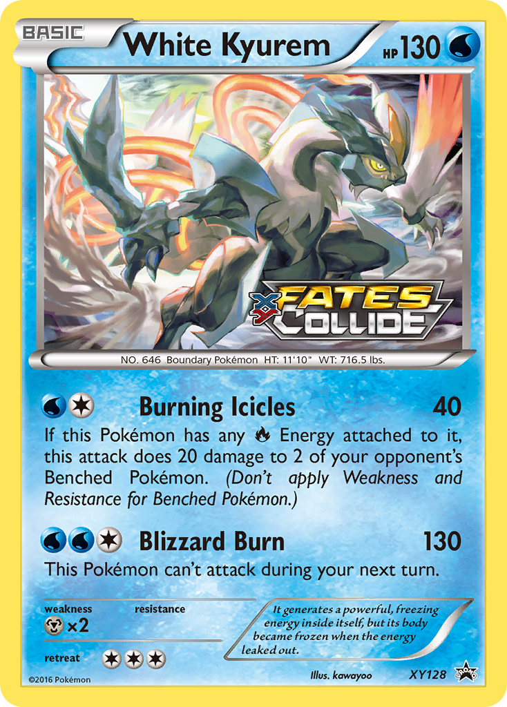 White Kyurem (XY128) [XY: Black Star Promos] | Galactic Gamez