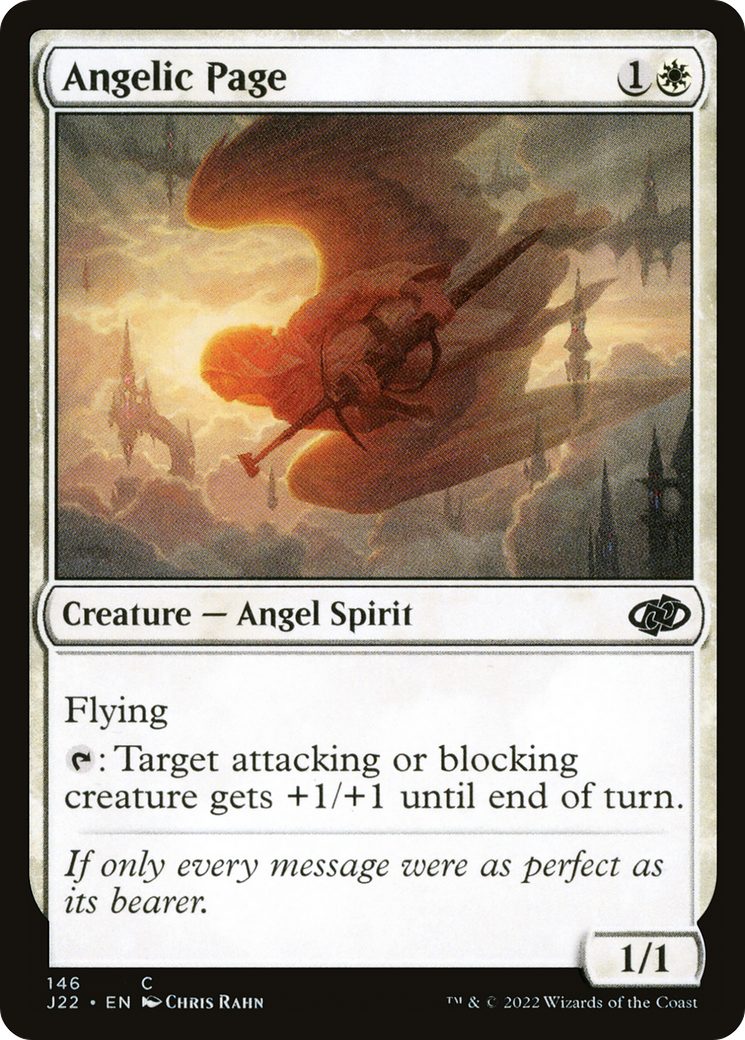 Angelic Page [Jumpstart 2022] | Galactic Gamez