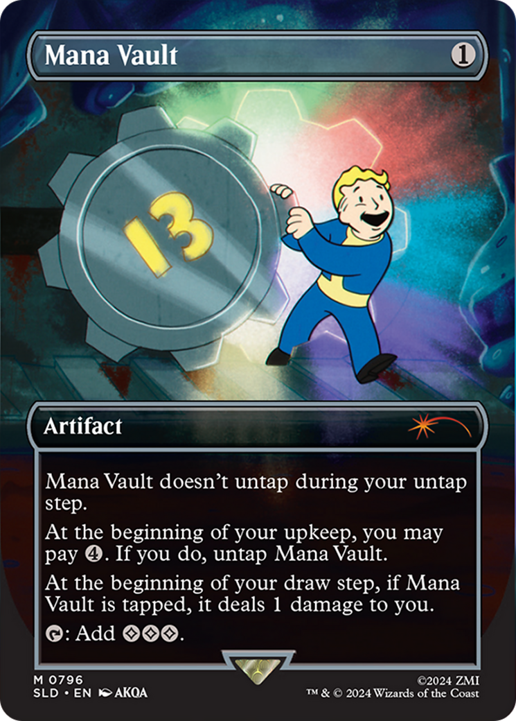 Mana Vault (Rainbow Foil) [Secret Lair Drop Series] | Galactic Gamez