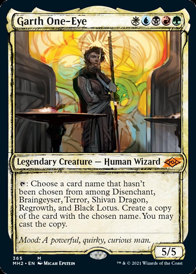 Garth One-Eye (Sketch) [Modern Horizons 2] | Galactic Gamez