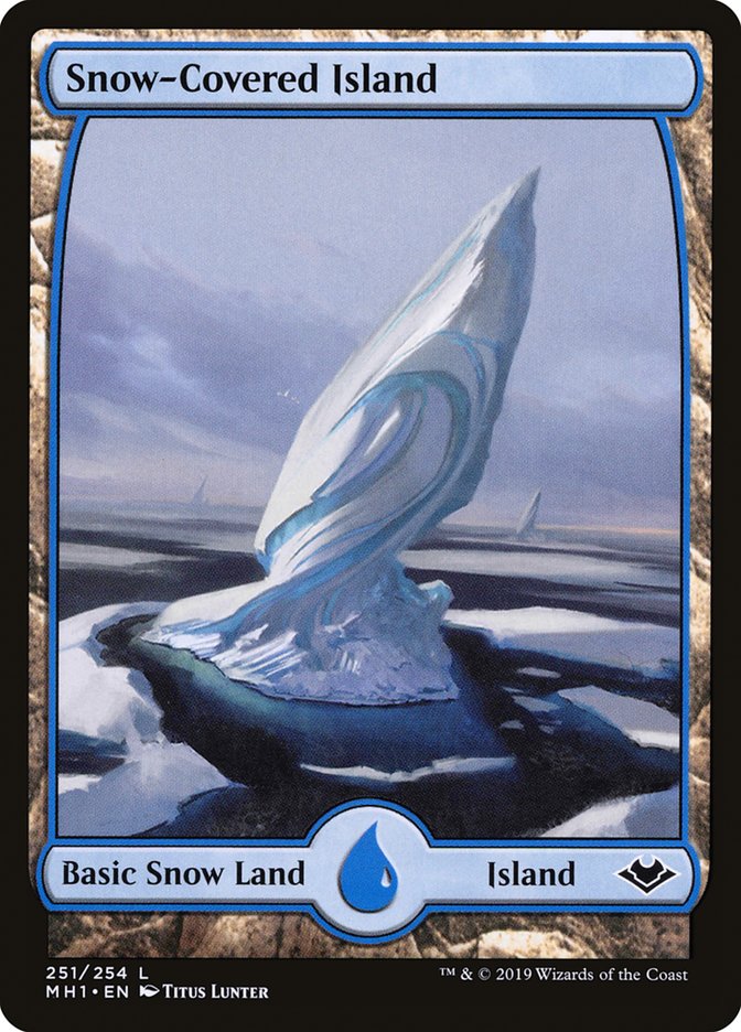 Snow-Covered Island [Modern Horizons] | Galactic Gamez