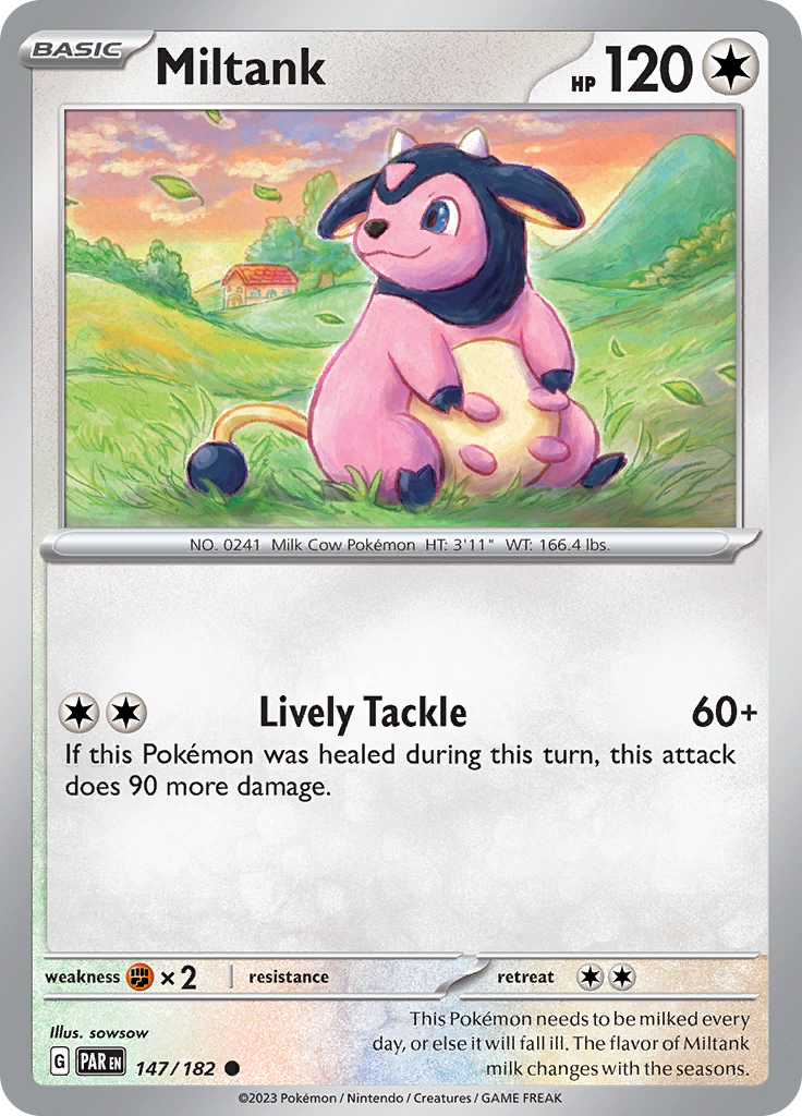 Miltank (147/182) [Scarlet & Violet: Paradox Rift] | Galactic Gamez