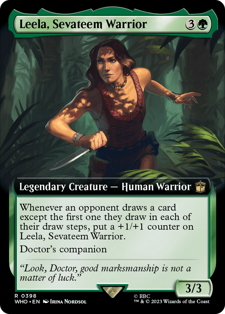 Leela, Sevateem Warrior (Extended Art) [Doctor Who] | Galactic Gamez