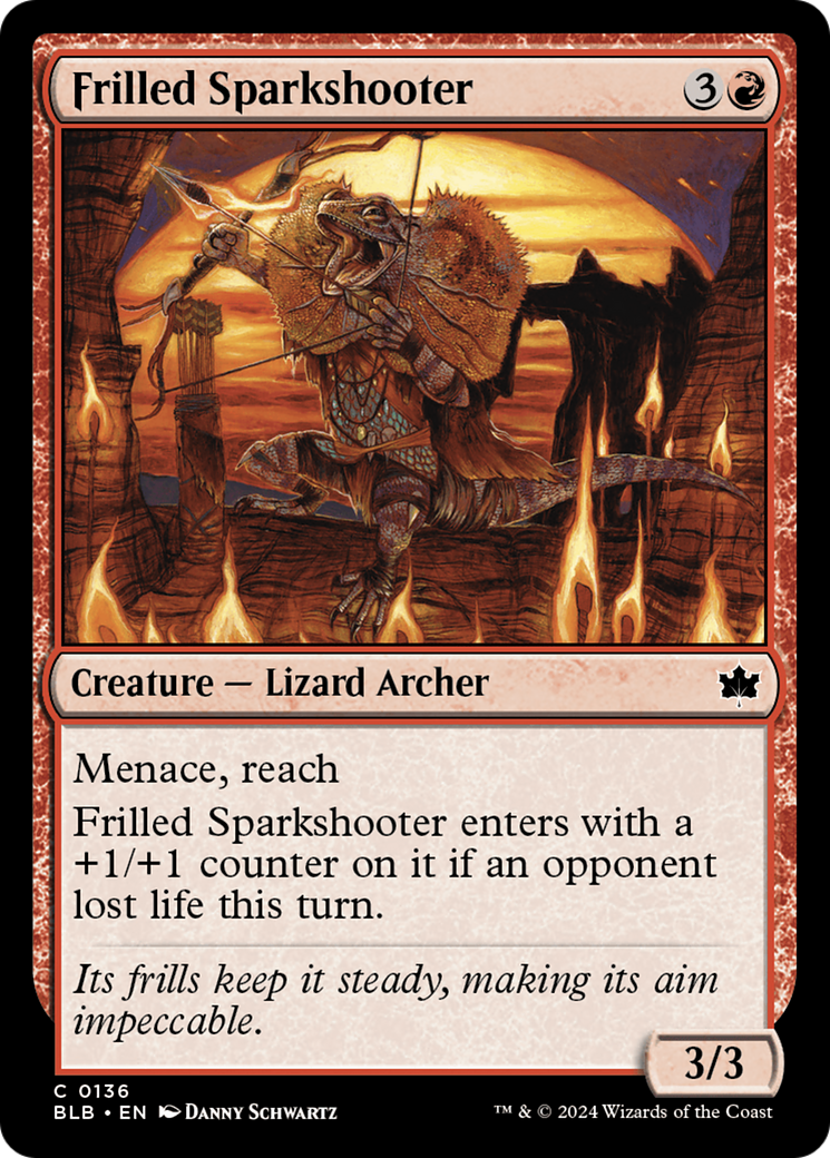 Frilled Sparkshooter [Bloomburrow] | Galactic Gamez