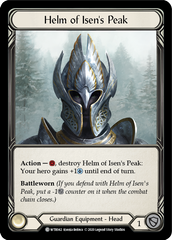 Helm of Isen's Peak [U-WTR042] (Welcome to Rathe Unlimited)  Unlimited Rainbow Foil | Galactic Gamez
