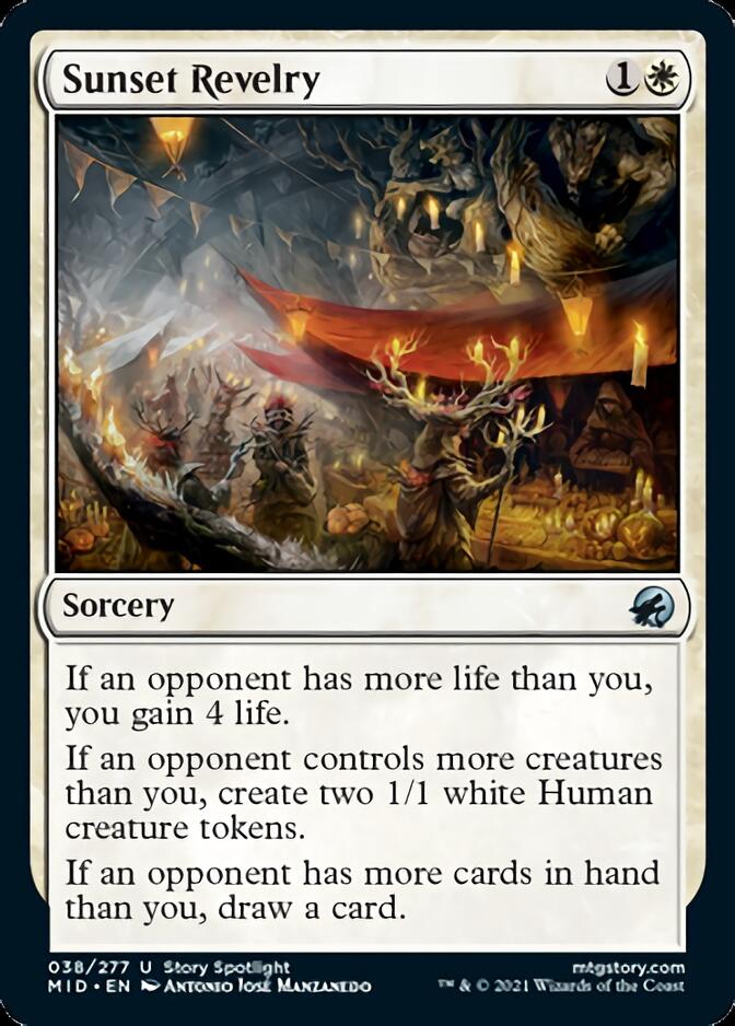 Sunset Revelry [Innistrad: Midnight Hunt] | Galactic Gamez