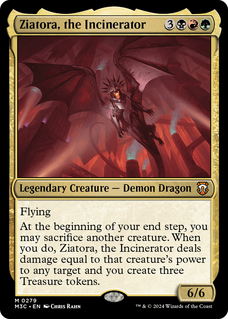 Ziatora, the Incinerator [Modern Horizons 3 Commander] | Galactic Gamez