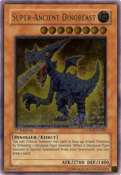 Super-Ancient Dinobeast [LODT-EN088] Ultimate Rare | Galactic Gamez