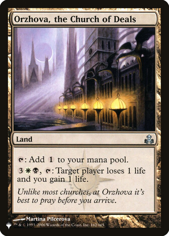 Orzhova, the Church of Deals [The List] | Galactic Gamez