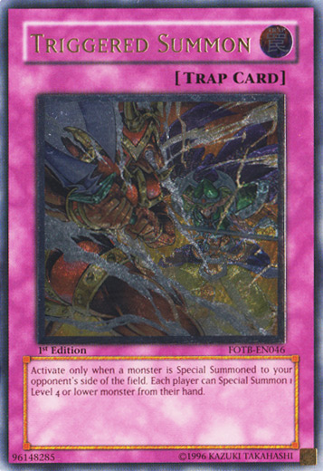 Triggered Summon [FOTB-EN046] Ultimate Rare | Galactic Gamez