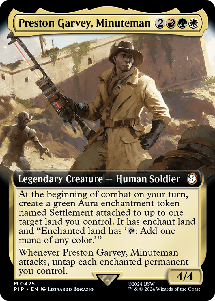 Preston Garvey, Minuteman (Extended Art) [Fallout] | Galactic Gamez