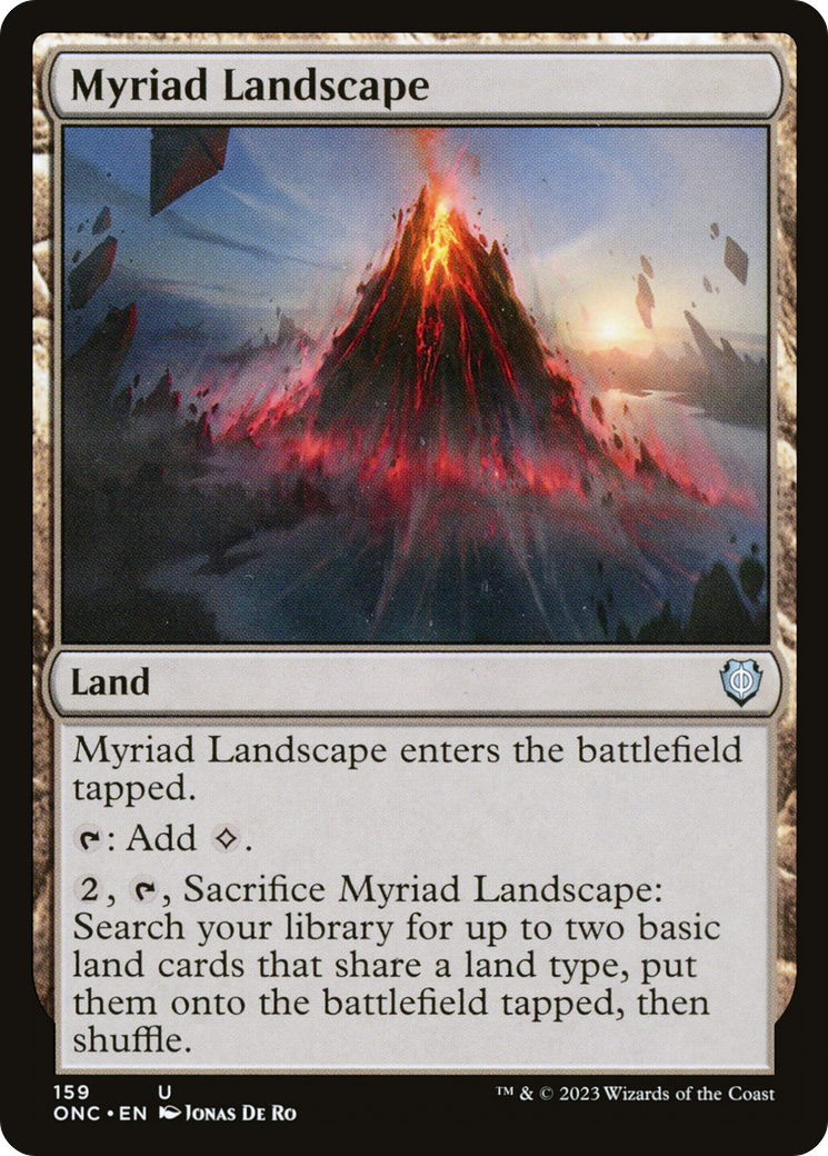 Myriad Landscape [Phyrexia: All Will Be One Commander] | Galactic Gamez