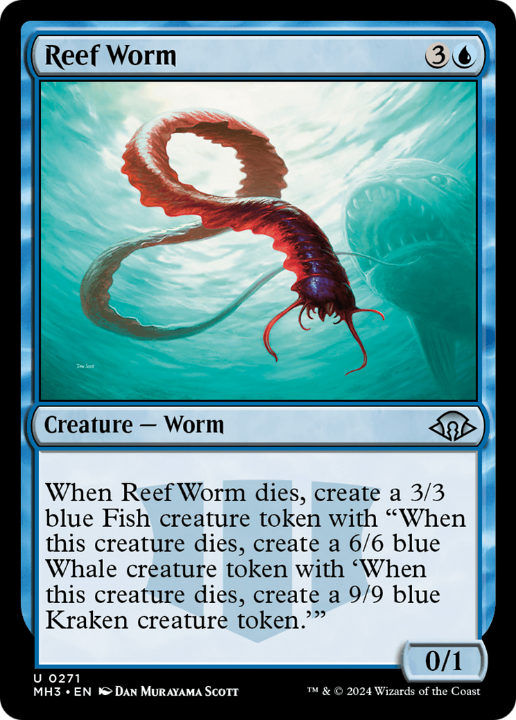 Reef Worm [Modern Horizons 3] | Galactic Gamez