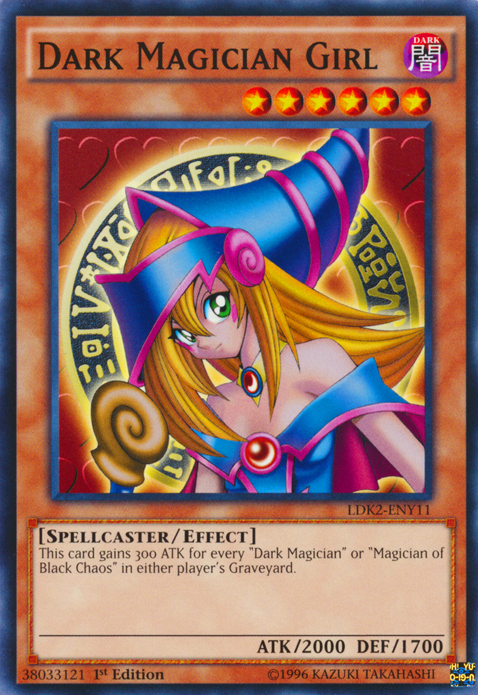 Dark Magician Girl [LDK2-ENY11] Common | Galactic Gamez