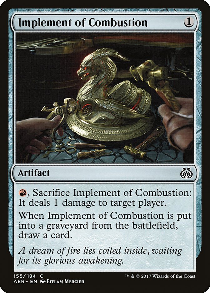 Implement of Combustion [Aether Revolt] | Galactic Gamez