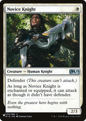 Novice Knight [The List] | Galactic Gamez