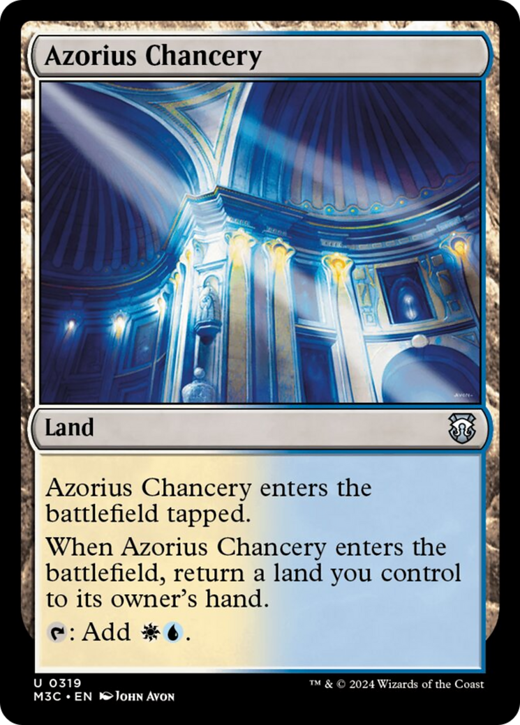 Azorius Chancery [Modern Horizons 3 Commander] | Galactic Gamez